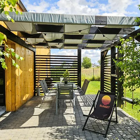 Sunset Kaszuby Feriehus Chrztowo